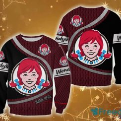 wendy’s Logo Brands Custom Name Holly 3D Sweatshirt For Men And Women Gift Christmas