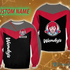 wendy’s Logo Brands Custom Name Warmth 3D Sweatshirt For Men And Women Gift Christmas