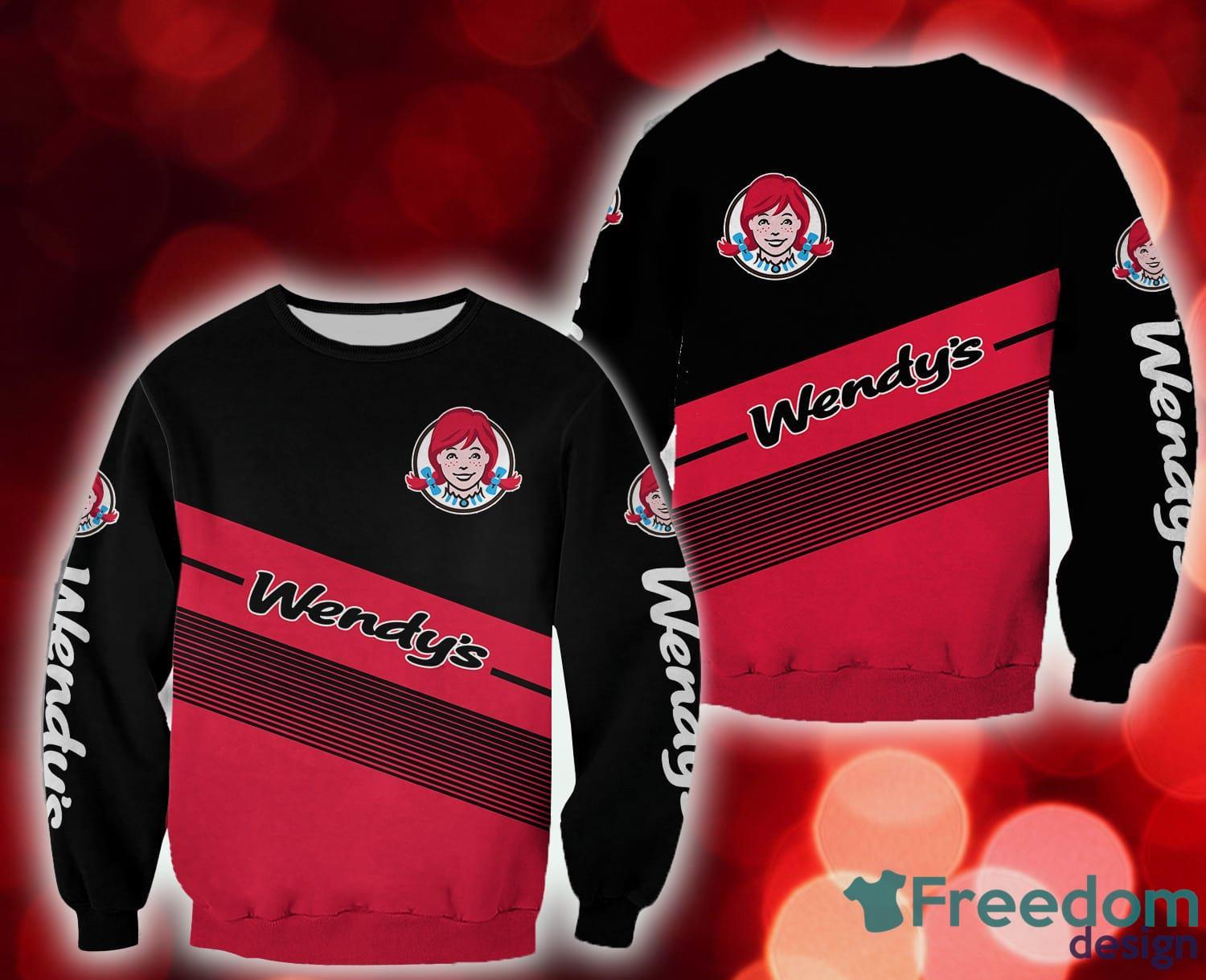 wendy's Share Christmas 3D Sweatshirt AOP Gift For Men And Women image wendy's Share Christmas 3D Sweatshirt AOP Gift For Men And Women