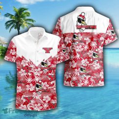 Youngstown State Penguins 3D Hawaiian Shirt Tropical Seamless NCAA Summer Beach For Fans Gift - Youngstown State Penguins Hawaii Shirt Tropical Seamless NCAA_4