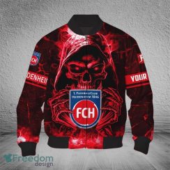 1 FC Heidenheim Death 3D Hoodie, Long Sleeve, T Shirt, Zip Hoodie AOP For Men And Women - 1 FC Heidenheim Hoodie, SweatShirt_6