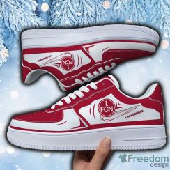 1. FC Nurnberg Air Force Sport Shoes Red Best Gift Fans For Men And Women Running Sneakers