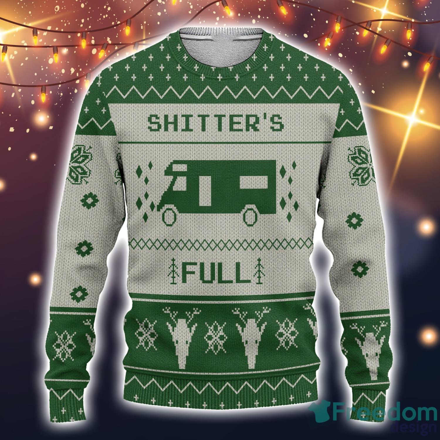 Chicago Shitters Christmas Vacation Hockey Jersey Custom T-Shirts Hoodies  Apparel