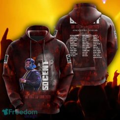 50 Cent Band Style Concert attire 3D Zip Hoodie Gift For Fans