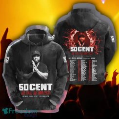 50 Cent Band Style Musical group 3D Zip Hoodie Gift For Fans