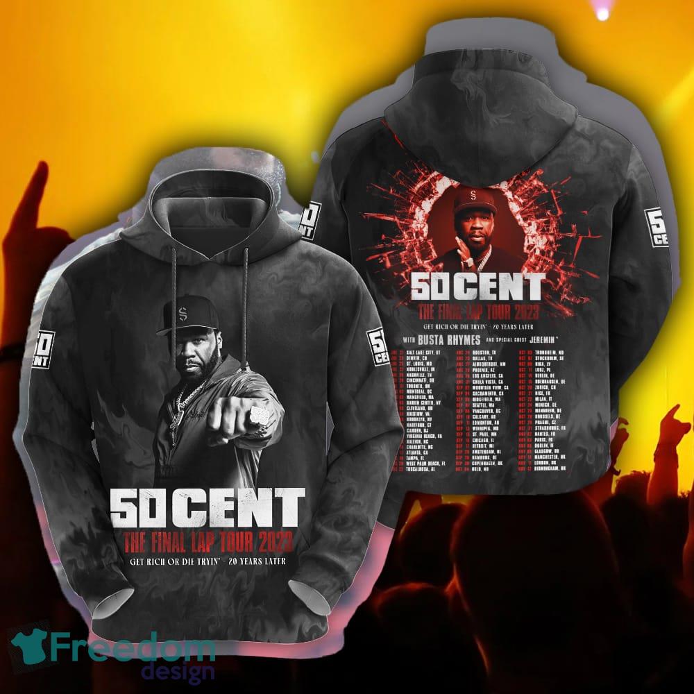 50 Cent Band Style Show clothing 3D Zip Hoodie Gift For Fans image 50 Cent Band Style Show clothing 3D Zip Hoodie Gift For Fans - 50 Cent Band Style Show clothing 3D Zip Hoodie Gift For Fans