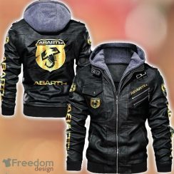 Abarth Leather Jacket Best Gift For Men Father’s Day Gift Abarth Leather Jacket Best Gift For Men Father’s Day Gift