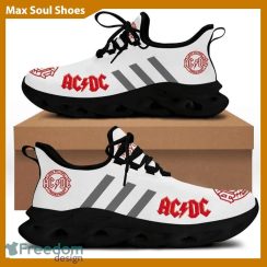ACDC Chunky Sneakers Band Iconic Max Soul Shoes For Men And Women - ACDC ) Chunky Sneakers White Black Max Soul Shoes For Men And Women Photo 2