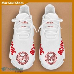 ACDC Chunky Sneakers Band Iconic Max Soul Shoes For Men And Women - ACDC ) Chunky Sneakers White Black Max Soul Shoes For Men And Women Photo 3