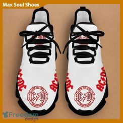 ACDC Chunky Sneakers Band Iconic Max Soul Shoes For Men And Women - ACDC ) Chunky Sneakers White Black Max Soul Shoes For Men And Women Photo 4