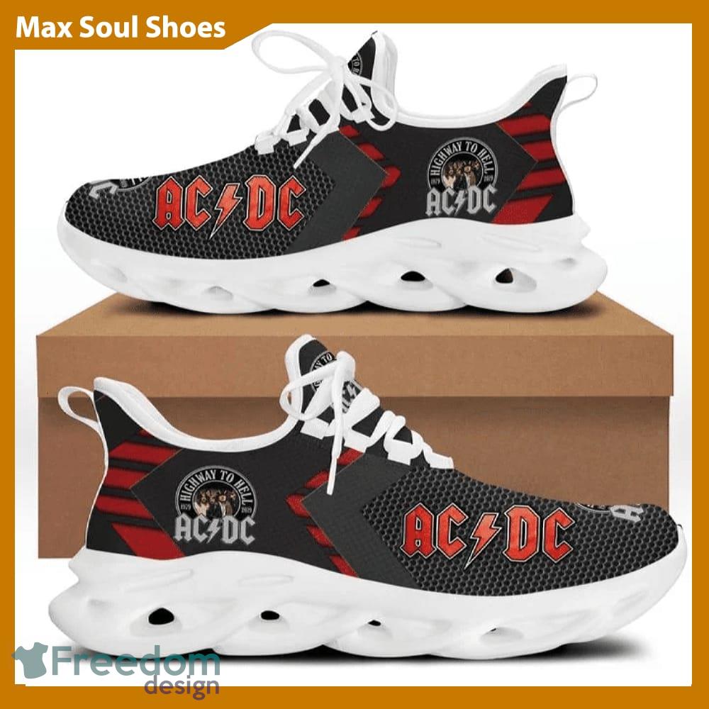 ACDC Chunky Sneakers Band Statement Max Soul Shoes For Men And Women image ACDC Chunky Sneakers Band Statement Max Soul Shoes For Men And Women - ACDC Chunky Sneakers White Black Max Soul Shoes For Men And Women Photo 1