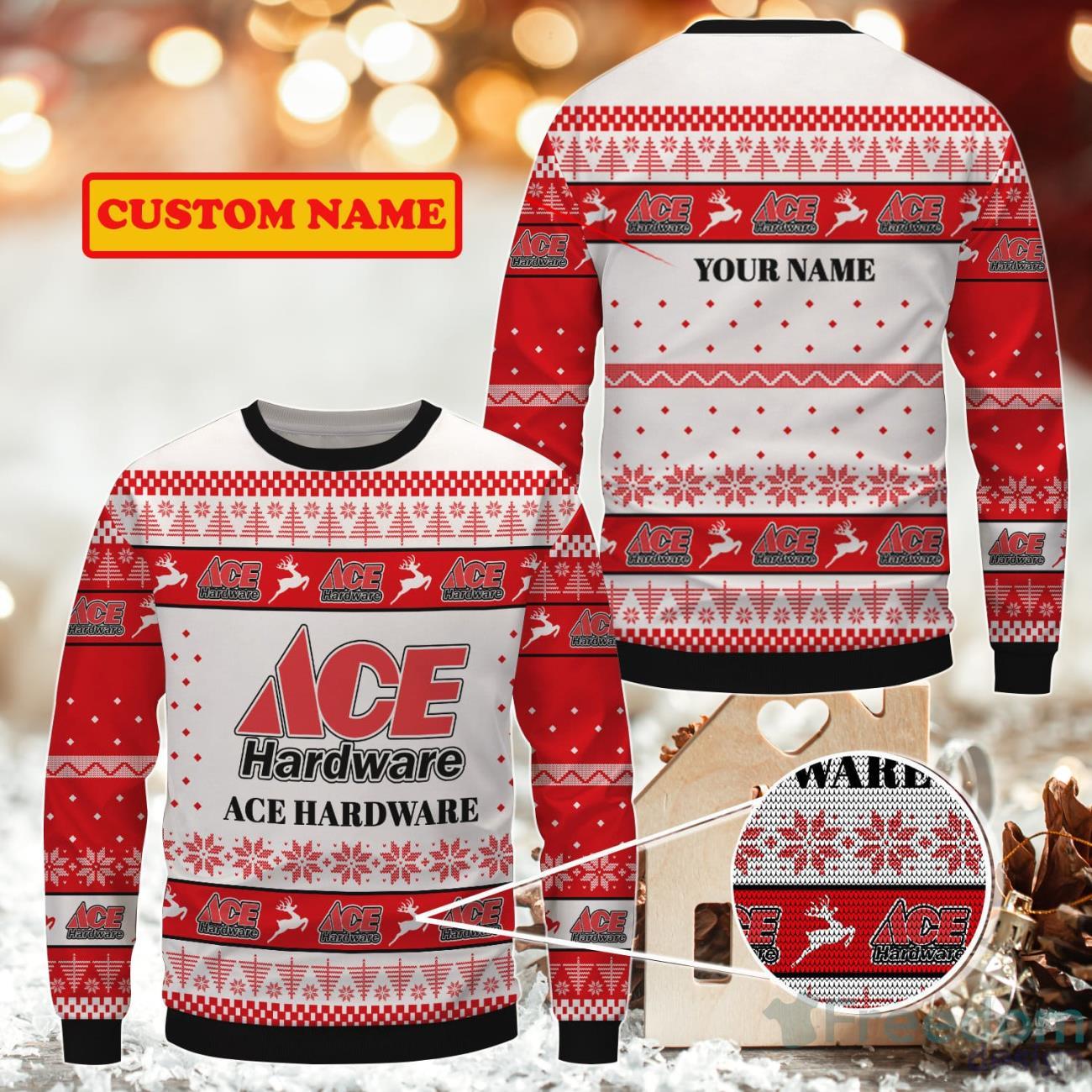 Ny Giants Nfl Custom Name Number Ugly Christmas Sweater - Shibtee Clothing