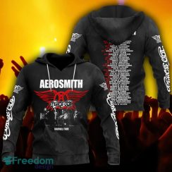 Aerosmith Band Style Pop hoodie 3D Zip Hoodie Gift For Fans