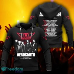 Aerosmith Fan merchandise Band Best 3D Hoodie For Men And Women
