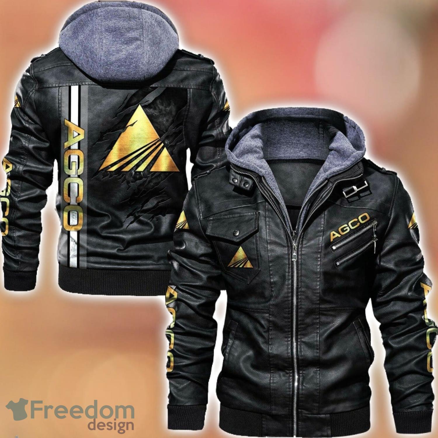 AGCO Allis Leather Jacket Special Gift For Men image AGCO Allis Leather Jacket Special Gift For Men Product Photo 1