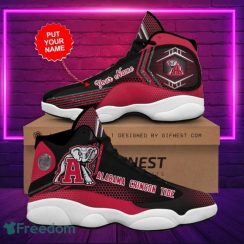 Alabama Crimson Tide Air Jordan 13 Custom Name Sneakers For Fans