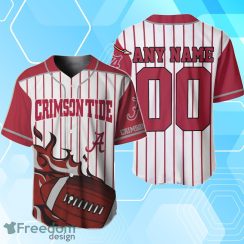 Alabama Crimson Tide BaseBall Jersey Custom Number And Name Alabama Crimson Tide BaseBall Jersey Custom Number And Name