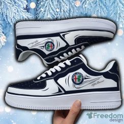Alfa Romeo Air Force Sport Shoes Black Best Gift Fans For Men And Women Running Sneakers