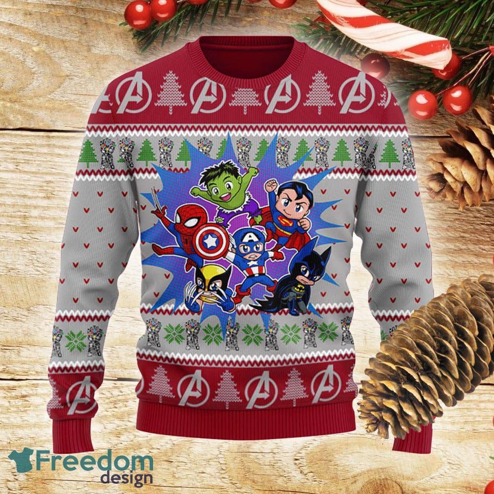 Marvel knitted christmas store jumper