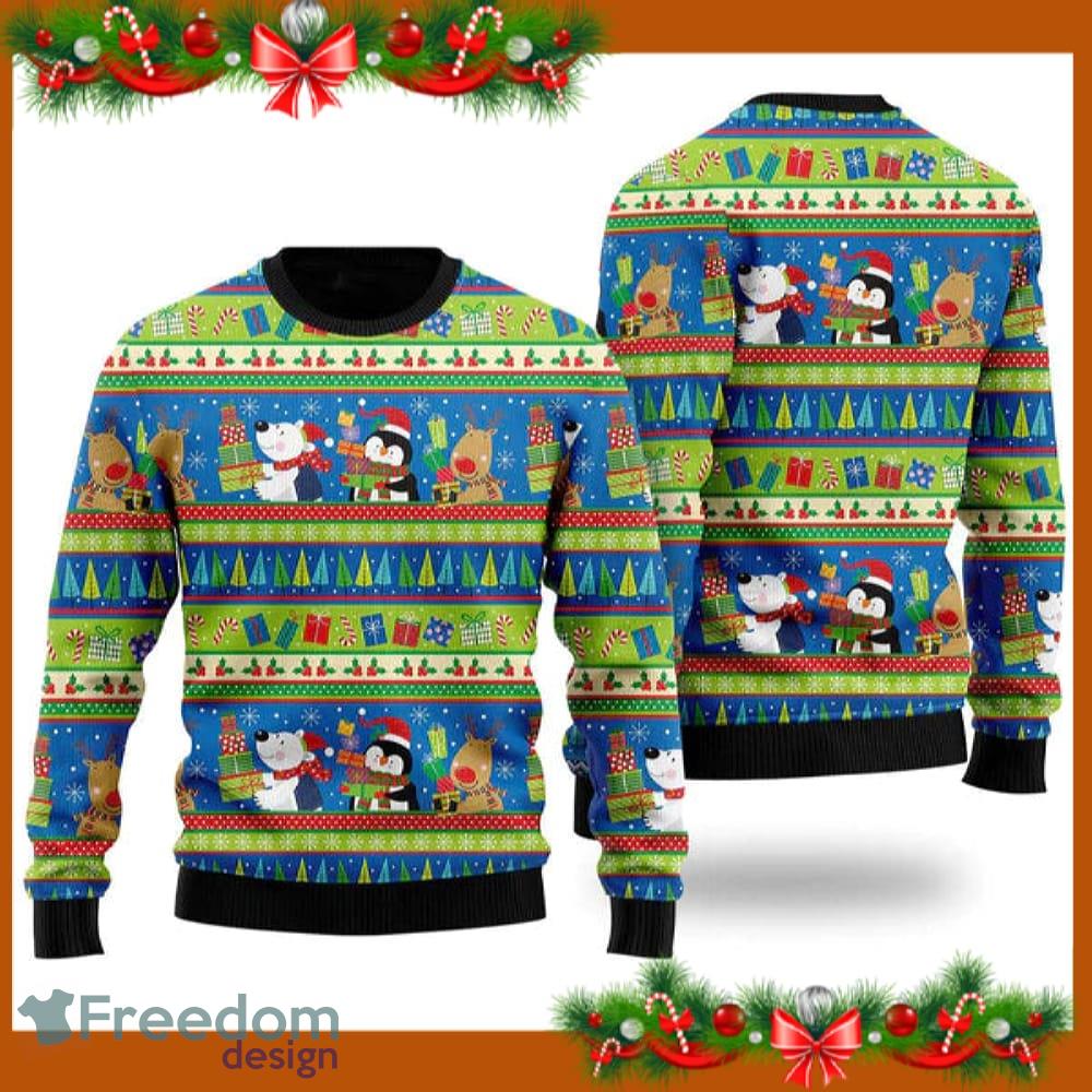 I Want For Christmas Is Penguin Funny Ugly Christmas Shirt