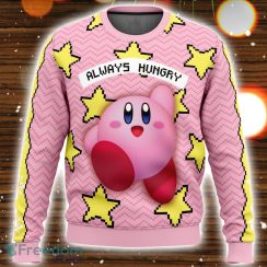 Always Hungry Kirby Ugly Christmas Sweater Christmas Party Gift For Men And Women Product Photo 1