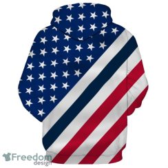 American Flag New England Patriots 3D Hoodie Product Photo 2