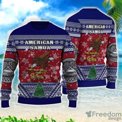 American Samoa Christmas All Over Printed 3D Sweater Christmas Gift Product Photo 1