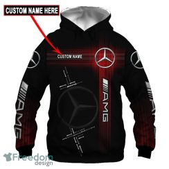 AMG Skull Latest 3D Hoodie, Zip Hoodie, T Shirt All OVer Print Lovers Car For Fans Gift Custom Name