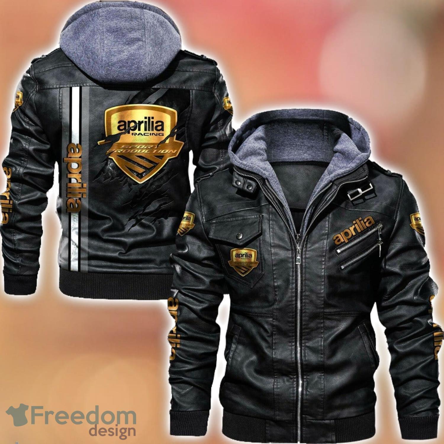 Aprilia Leather Jacket Special Gift For Men image Aprilia Leather Jacket Special Gift For Men Product Photo 1