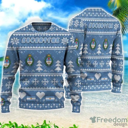 Argentina Christmas All Over Printed 3D Sweater Christmas Gift Product Photo 1