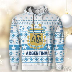 Argentina National Soccer Team 3D Unisex Christmas Hoodie Hot Trend For Fans