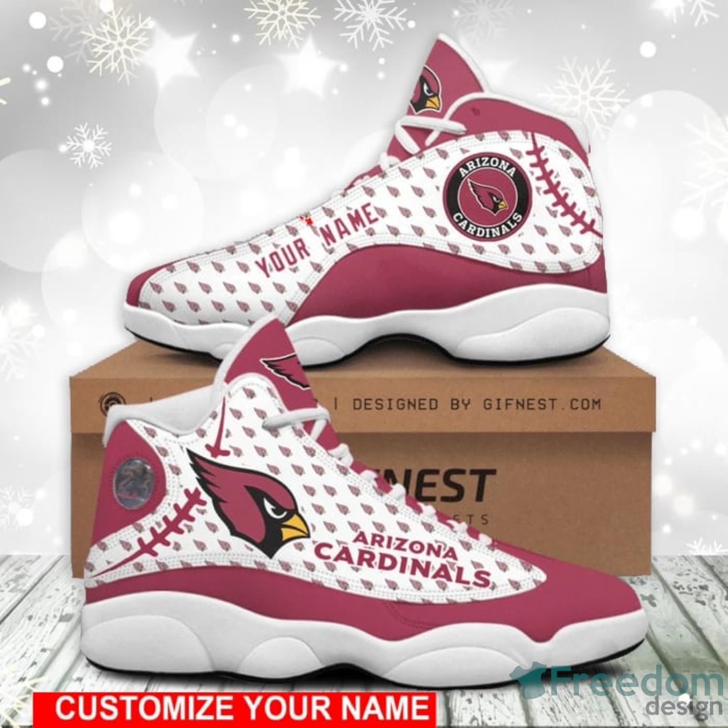 Arizona cardinals nfl big logo football team 4 air jordan 13 sneaker shoes  in 2023