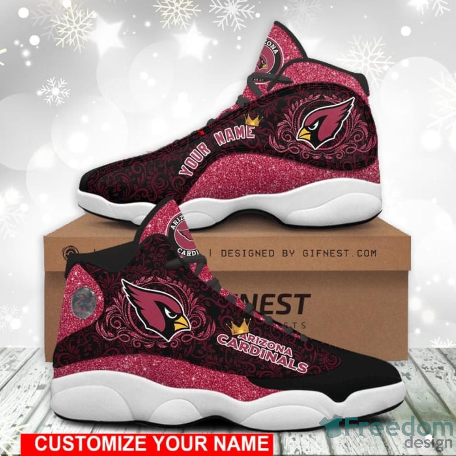 Arizona Diamondbacks Air Jordan 1 Custom Name Sneaker - Freedomdesign