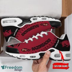 Arkansas Razorbacks Air Cushion Sport Shoes Custom Name Special Gift Running Shoes For Fans Product Photo 2