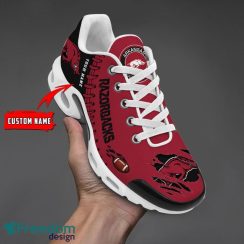 Arkansas Razorbacks Air Cushion Sport Shoes Custom Name Special Gift Running Shoes For Fans