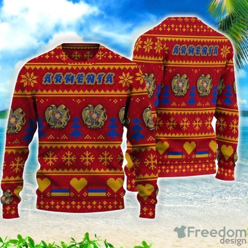 Armenia Christmas All Over Printed 3D Sweater Christmas Gift Product Photo 1