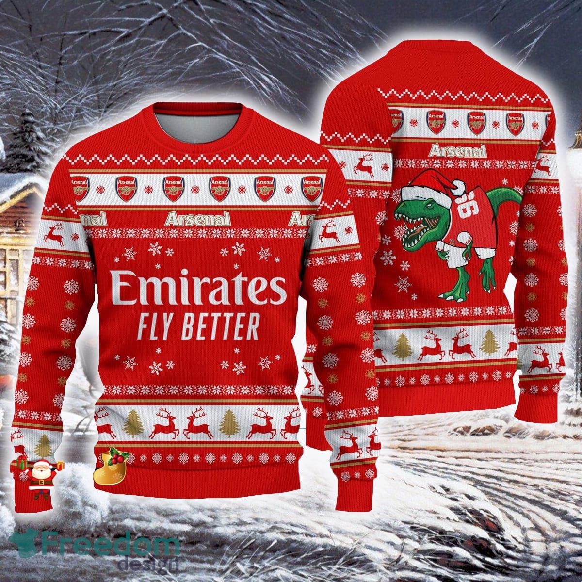 LIMITED DESIGN Arsenal Mascot Ugly Christmas Sweater