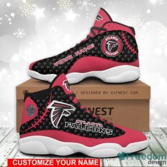 AtIanta FaIcons NFL Sport Team Air Jordan 13 Custom Name Sneakers Gift For Fans