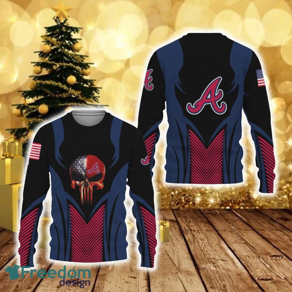 Atlanta Braves Sports Football American Knitted Xmas Sweater - Freedomdesign