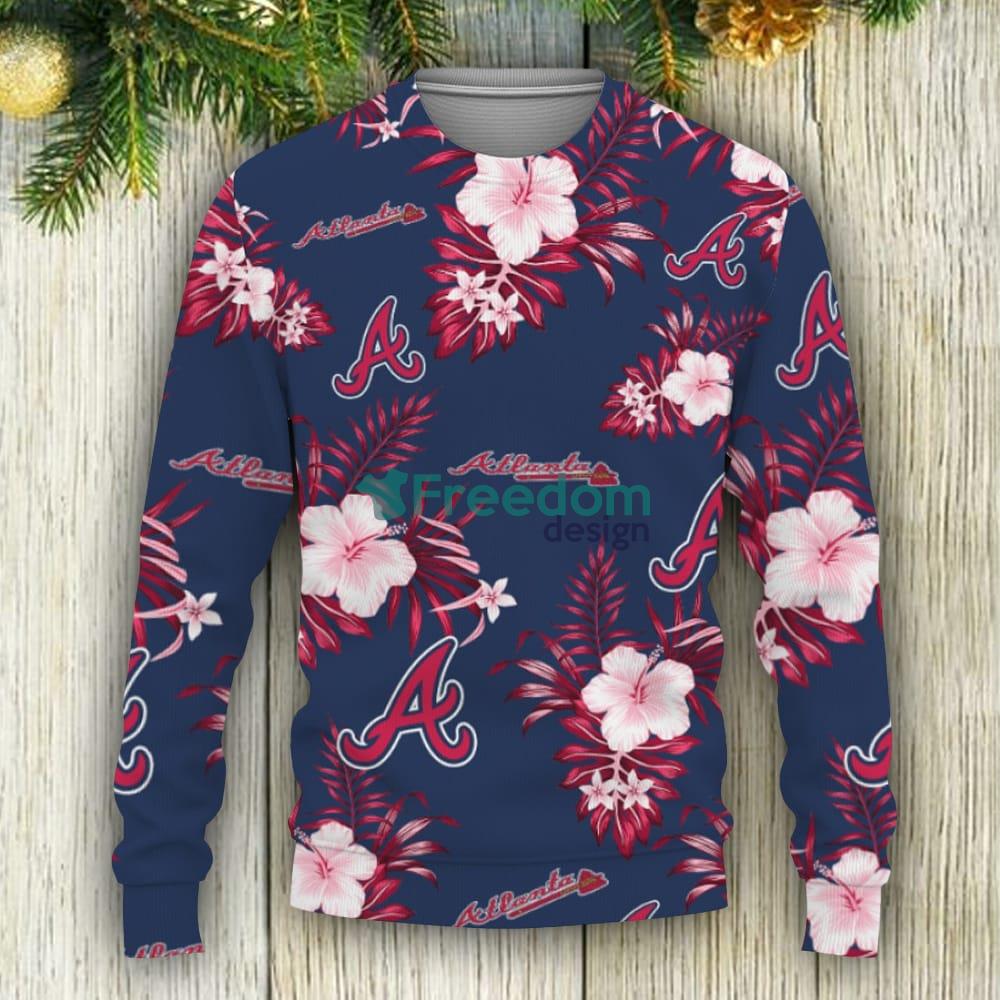 New Let's Go Atlanta Braves Ugly Christmas Sweater - Trends Bedding