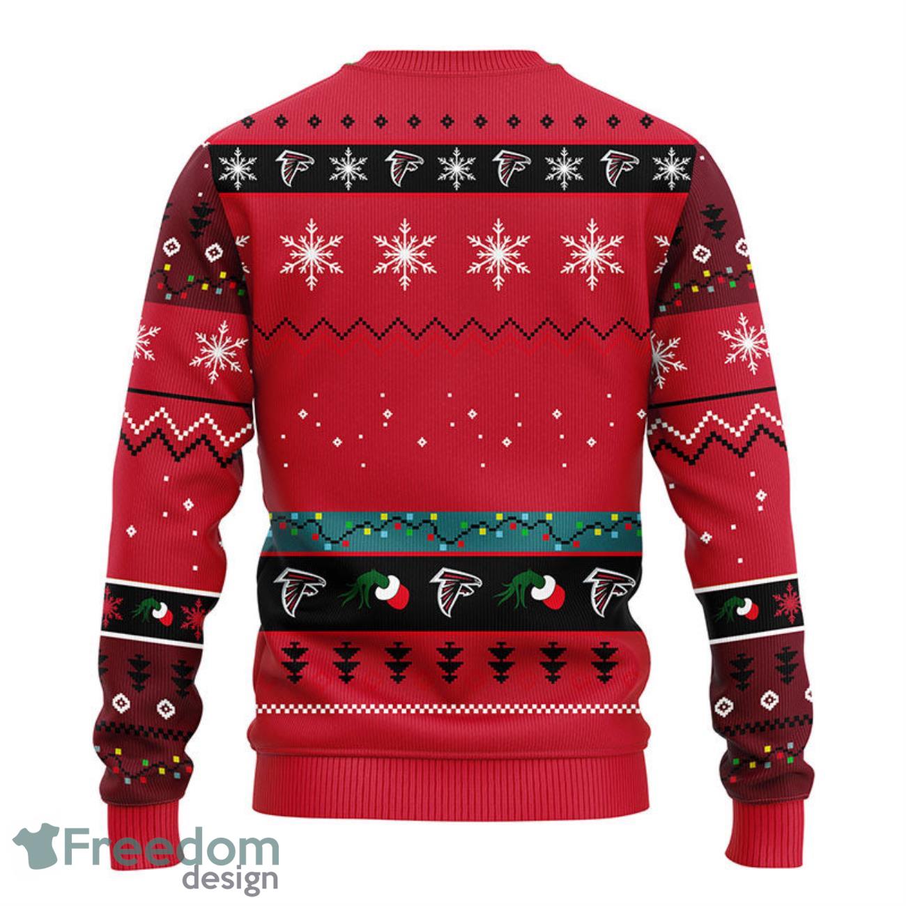 LIMITED DESIGN Atlanta Falcons All I Need For Christmas Is Falcons Custom  Name Number Ugly Christmas Sweater