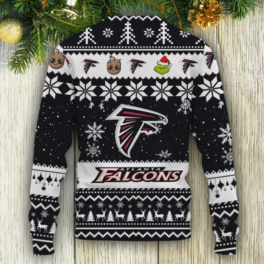 Atlanta Braves Sports Football American Knitted Xmas Sweater - Freedomdesign