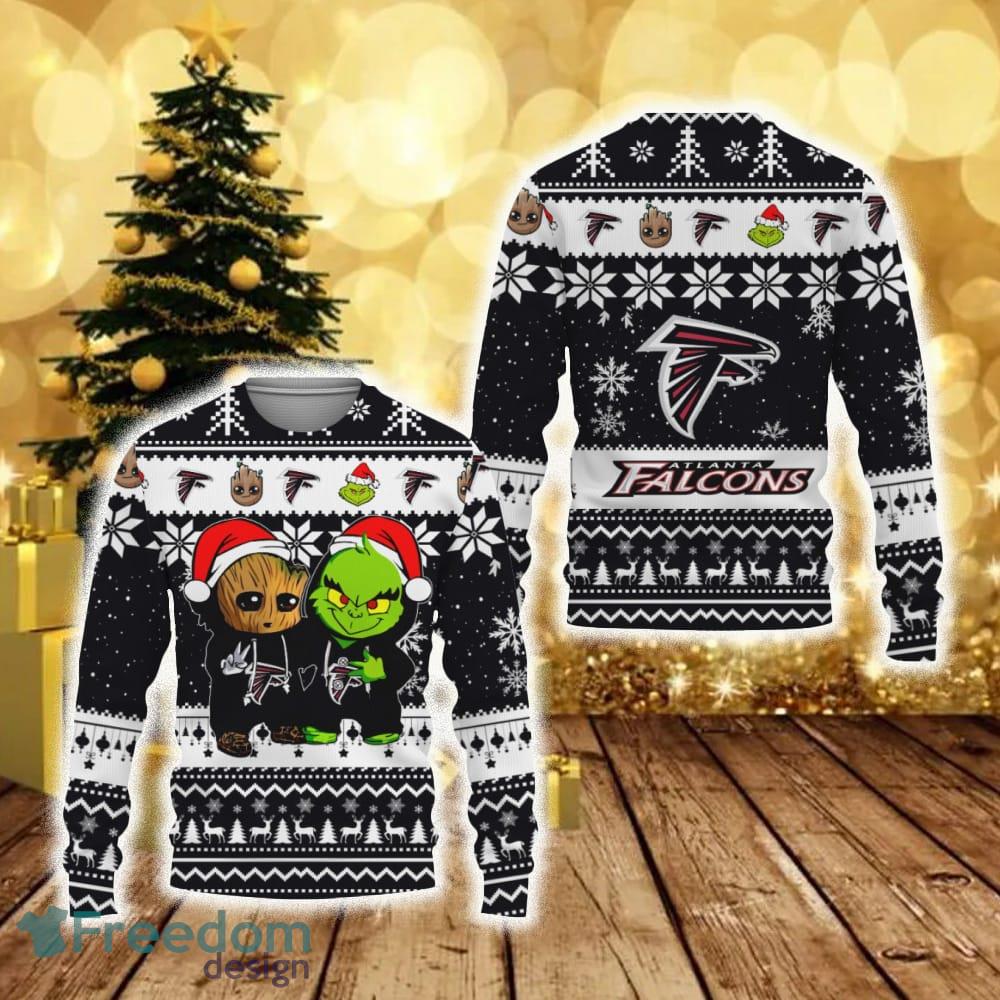 Sport Team Atlanta Braves Grateful Dead Groot Ugly Christmas Sweater - T- shirts Low Price