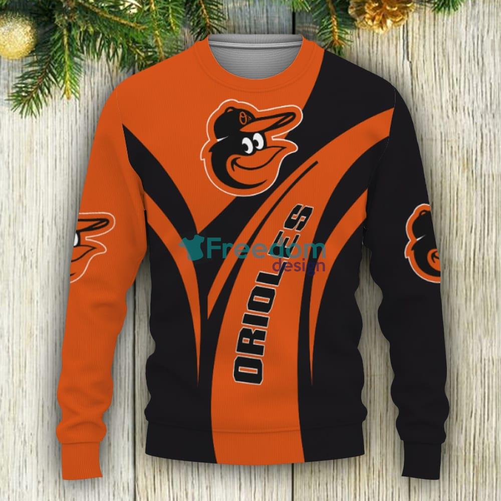 Baltimore Orioles Sports Football American Ugly Christmas Sweater