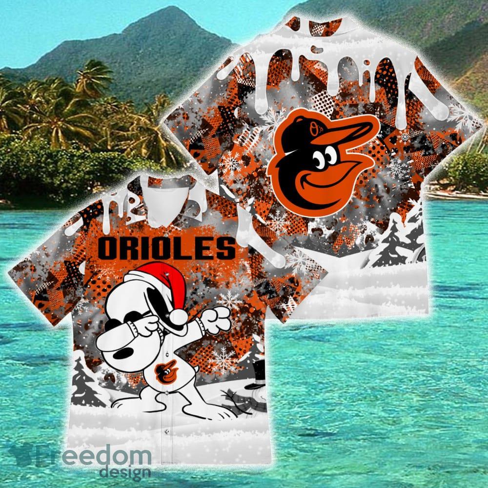 Baltimore Orioles Peanuts Snoopy Jersey - Vibrant Orange - Scesy