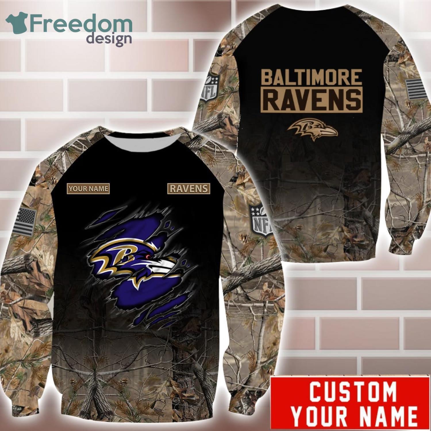 Baltimore Ravens Seal Motifs Hoodies Full Over Print - Banantees