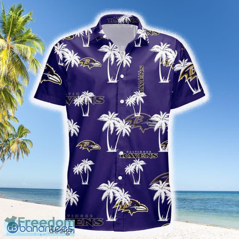 Baltimore Ravens NFL Combo Summer Hawaiian Shirt And Pants - Freedomdesign