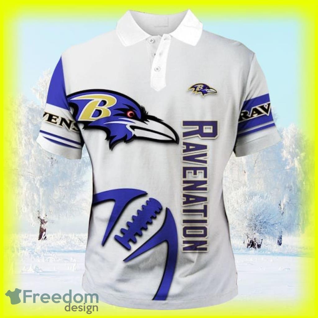 Baltimore Ravens Polo, Ravens Polos, Golf Shirts