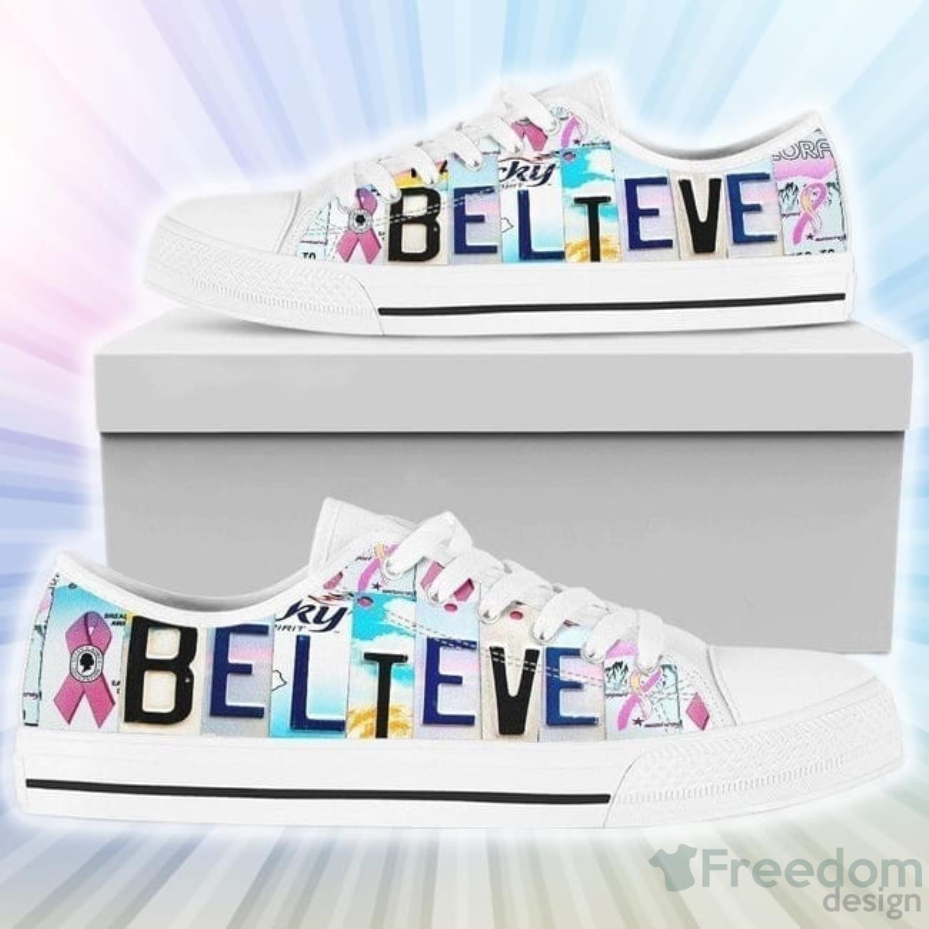 Buffalo Bills Cancer Pink Ribbon Sneakers – Best Funny Store