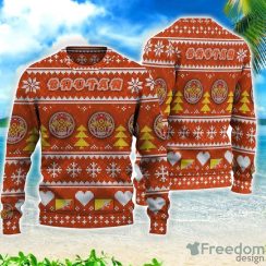 Bhutan Christmas All Over Printed 3D Sweater Christmas Gift